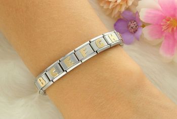 Zawieszka Nomination Litera H 030101 08 z 18K złotem i stalą szlachetną. Stwórz spersonalizowaną bransoletkę Composable. Oryginalna biżuteria, 2 lata gwarancji!h (2).jpg